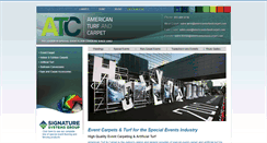Desktop Screenshot of americanturfandcarpet.com